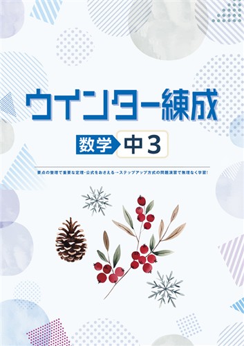 ウインター練成　数学　中３