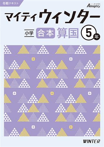 マイティウインター　合本　算国　小５