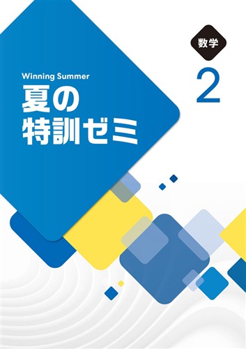 夏の特訓ゼミ　数学　中２