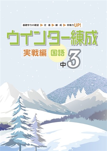 ウインター練成　実戦編　国語　中３