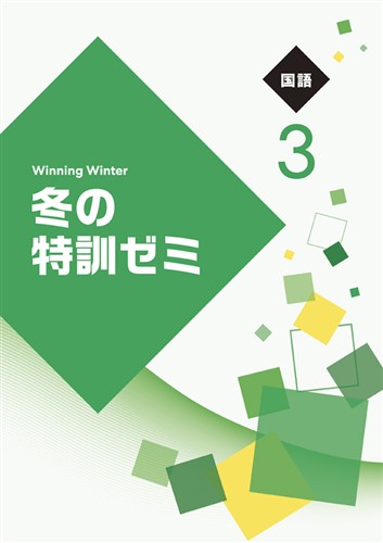 冬の特訓ゼミ　国語　中３