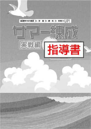 指導書　サマー練成　実戦編　英語　中１