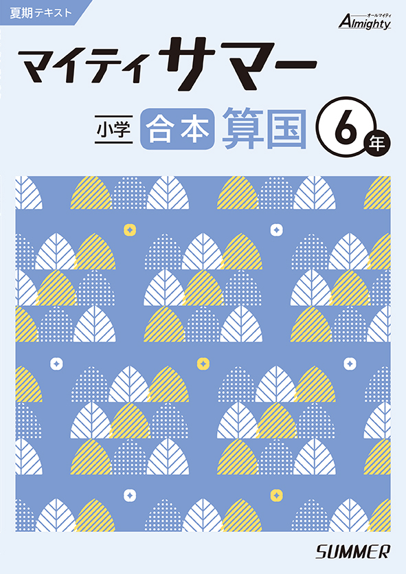 マイティサマー　合本　算国　小６